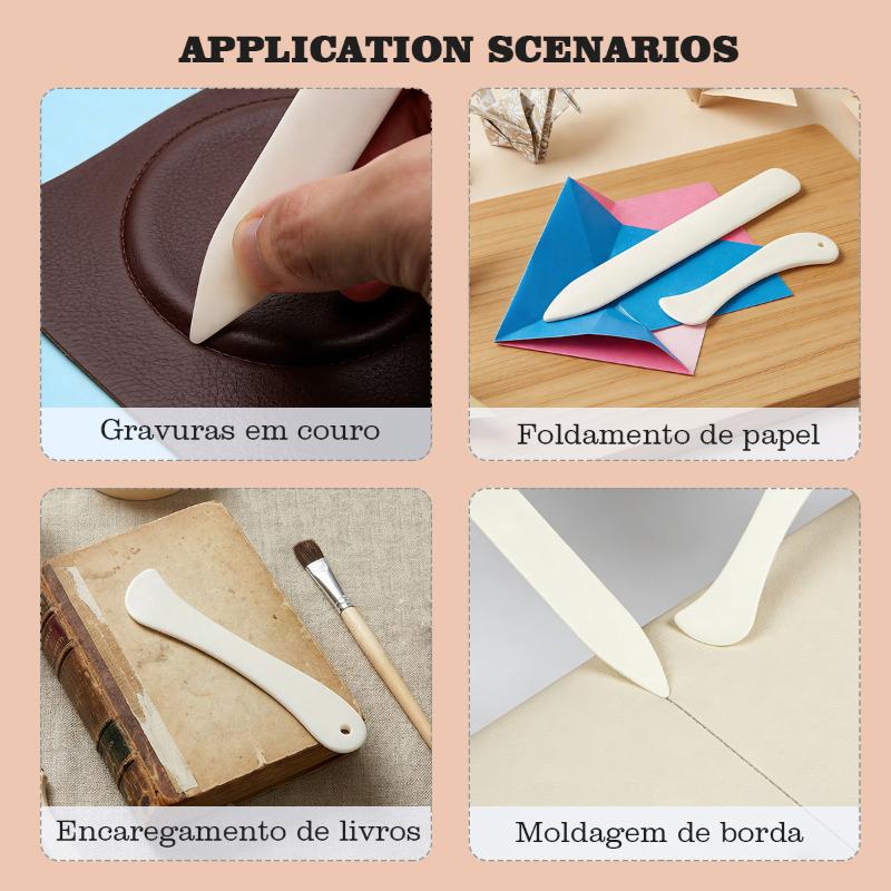 Leather Craft Bone Folder 2Pcs - Artwork Craft recension och pris