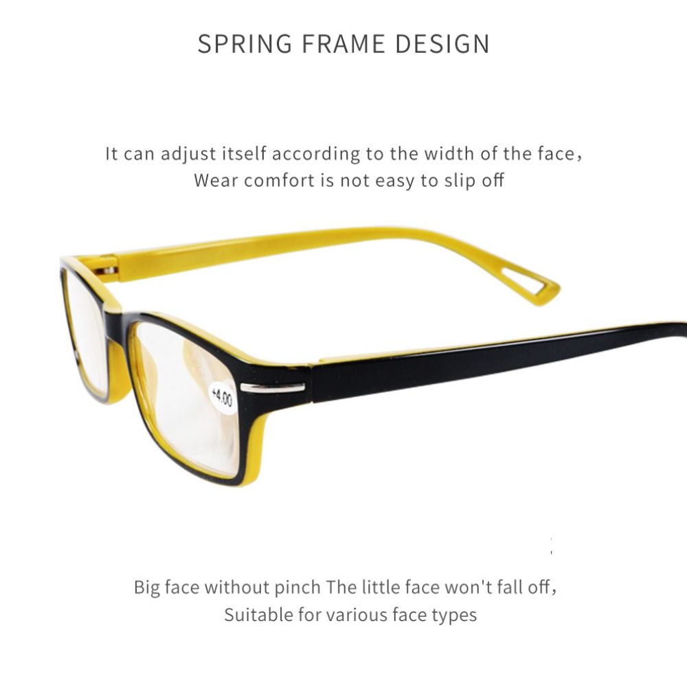 Retro PC Plastic Reading Glass - Art Craft Glasses recension och pris